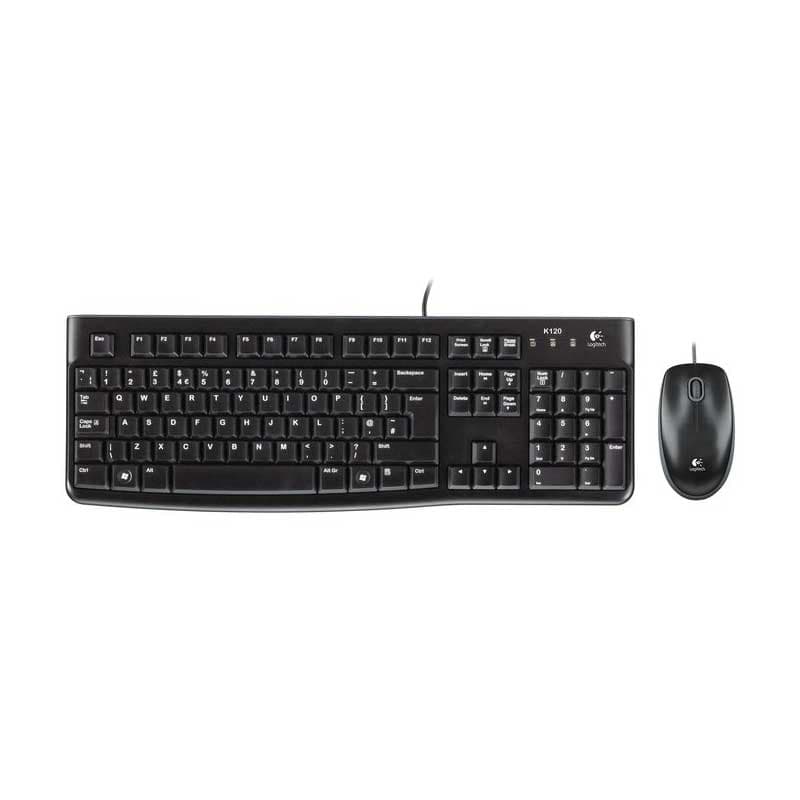 TECLADO Y MOUSE LOGITECH MK120 USB 920-004432