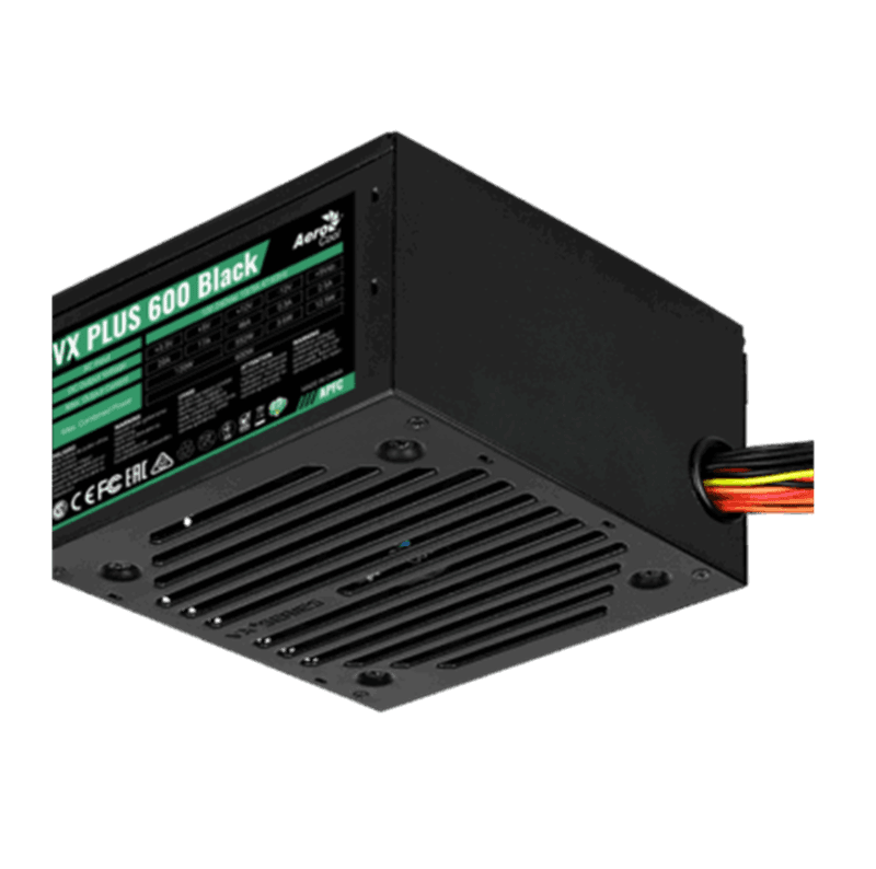 FUENTE DE PODER AEROCOOL VX PLUS 600W BLACK ACPN-VBMUY