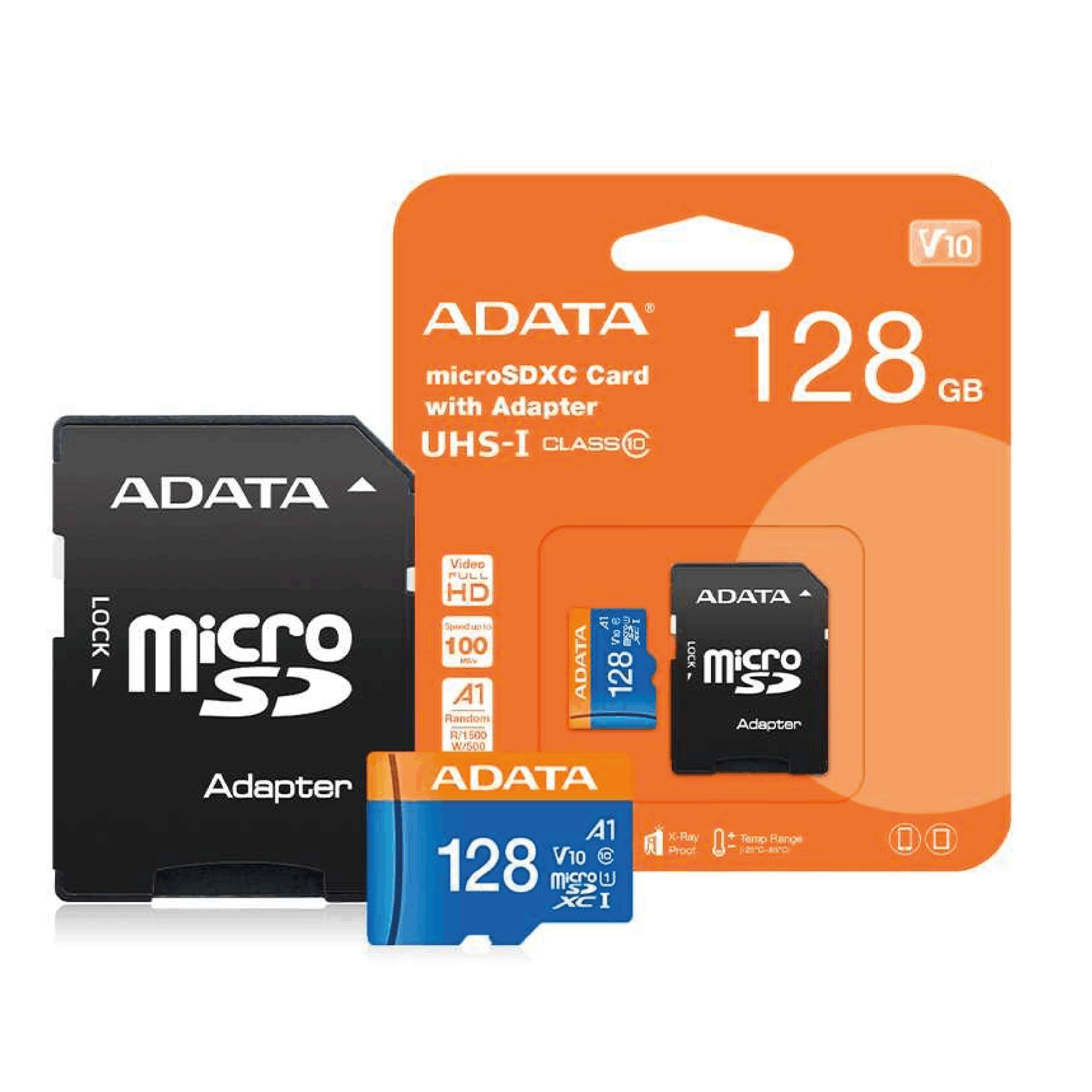 Memoria Micro SD ADATA 128GB Clase 10 AUSDX128GUICL10A1-RA1