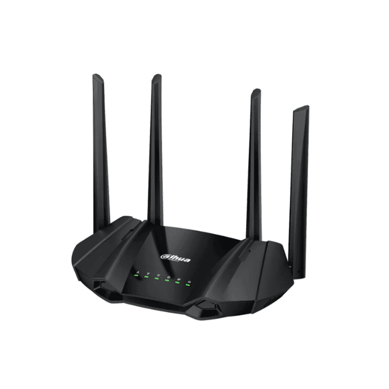 ROUTER DAHUA AX15M AX1500 WIFI 6 DUAL BAND 2.4-5.0GHZ 4 ANTENAS NEGRO