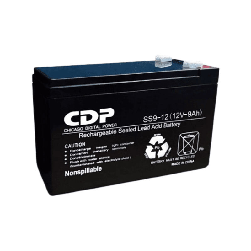 BATERIA CDP 12V 9AH UPS/ALARMAS RECARGABLE