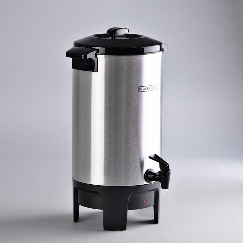 PERCOLADOR BLACK & DECKER 40 TAZAS ALUMINIO CMU4010