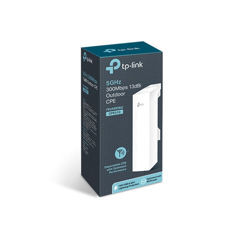 PUNTO DE ACESSO TP LINK 300MBPS 5GHZ 13DBI EXTERIOR CPE510 (ES)