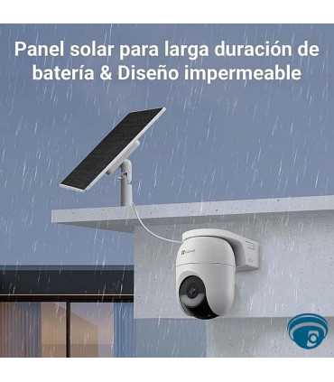 CAMARA EZVIZ CS-CB8C-SP-R100 WIFI PT 4MP EXTERIOR C/BATERIA 5200MAH Y PANEL SOLAR