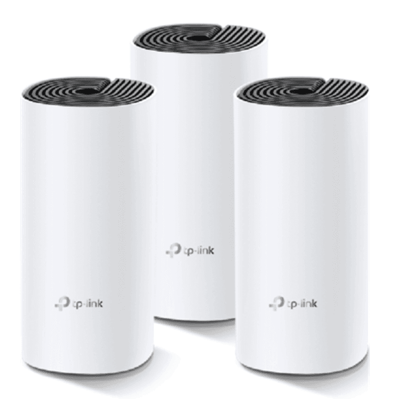 SISTEMA MESH TP-LINK DECO E4 (3PCK) DB AC1200 370MTS2