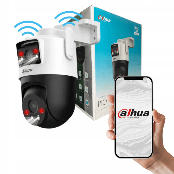 Cámara WiFi Dahua DH-P5D-5F-PV Picco 10MP 5+5 PT/FC con Audio e IP66