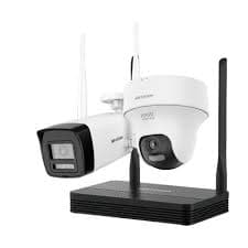 SISTEMA DE SEGURIDAD EASY LINK DIGITAL 4MP 2 CAMARAS DS-J142I/NKS424W02H