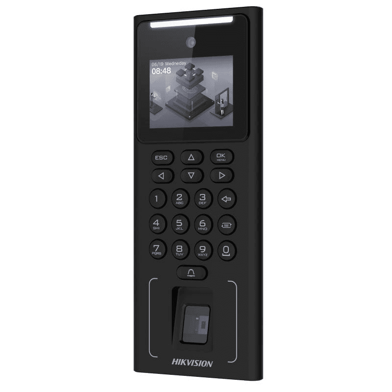 LECTOR BIOMETRICO HIKVISION DS-K1T321EFWX FACIAL MIN MOE WIFI *TARJETA (EM)*