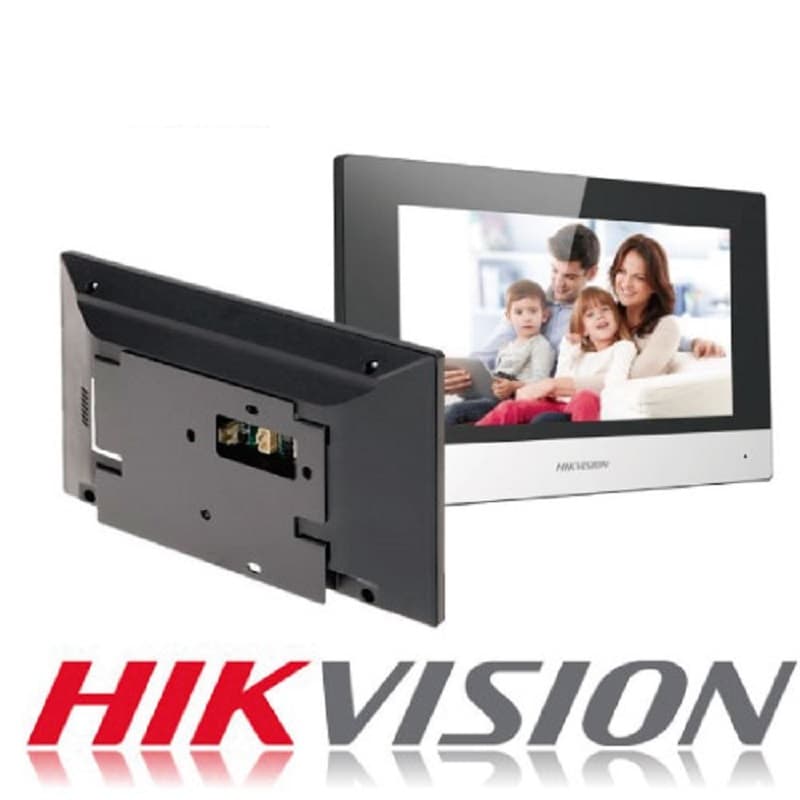VIDEO PORTERO HIKVISION DS-KH6320-WTE1 WIFI TOUCH 7” POE AUDIO/POLICARBONATO
