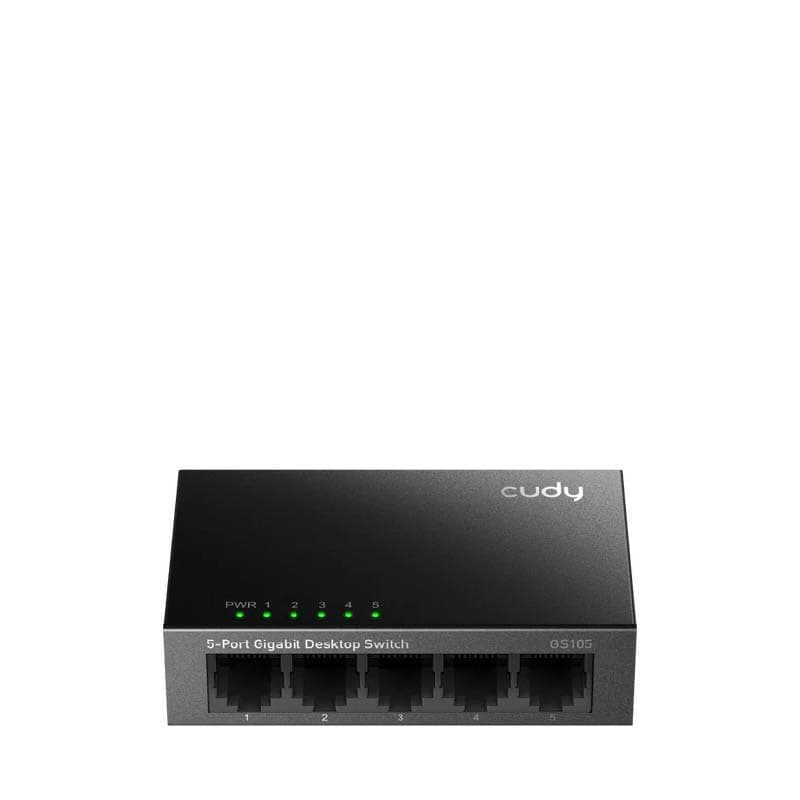 SWITCH CUDY (GS105D) 5 PUERTOS GE 10/100/1000 ESCRITORIO