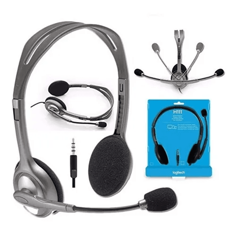 AURICULAR LOGITECH STEREO H111 CABLEADO