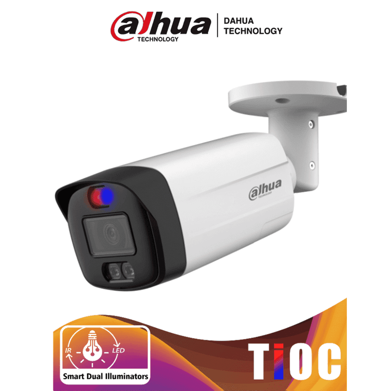 CAMARA ANALOGA DAHUA HAC-ME1509THN-PV BULLET 5MP TIOC FULL-COLOR WIZS 40M 3.6MM