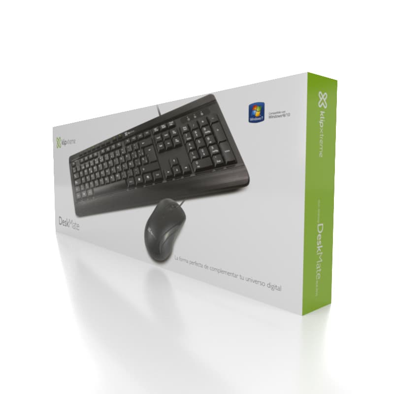 COMBO DE TECLADO Y MOUSE KCK-251S USB
