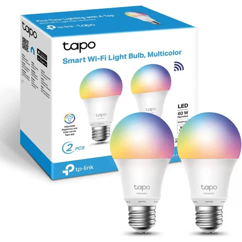 BOMBILLAS LED INTELIGENTES DE COLOR TP-LINK PARA CASA TAPO L533E (2-PACK)