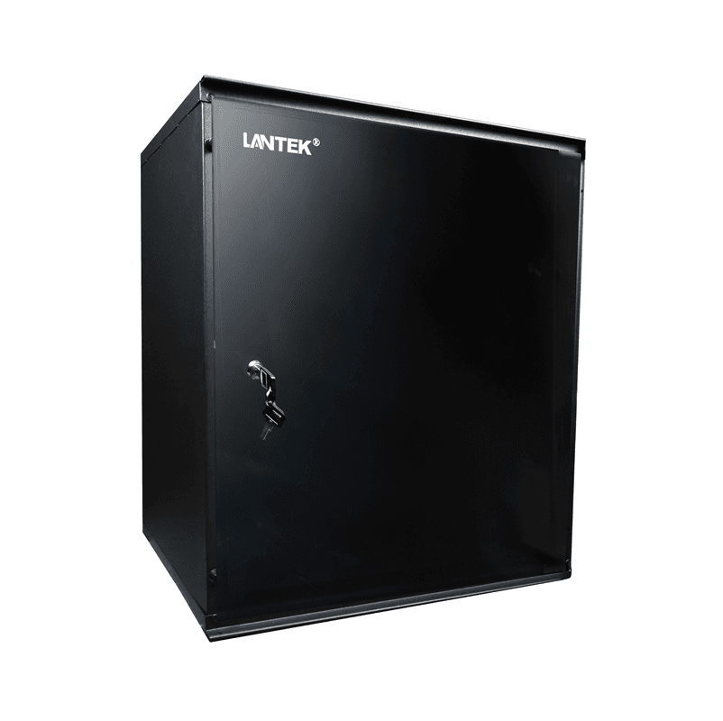 GABINETE DE PARED CERRADO LANTEK LTK-GAB12BW 12U S/ABAN 52AN 60AL 45PRO 1PUERTA