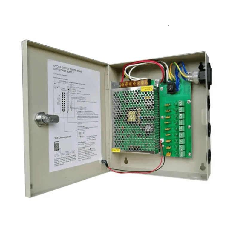 FUENTE DE PODER CENTRALIZADA PS12V20A-9CH 12V 20A 9CH