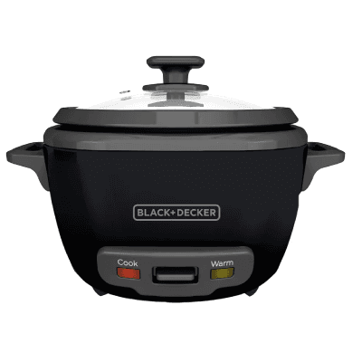 OLLA ARROCERA BLACK+DECKER RC514B 14 TZ COCIDAS NEGRA