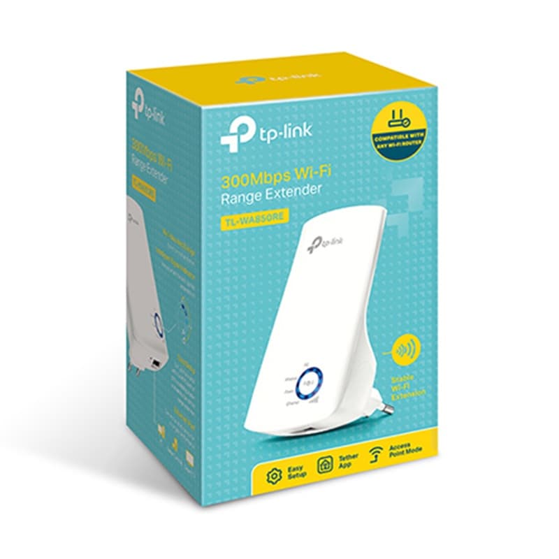 EXPANSOR TP-LINK TL-WA850RE COBERTURA WI-FI UNIVERSAL 300MBPS