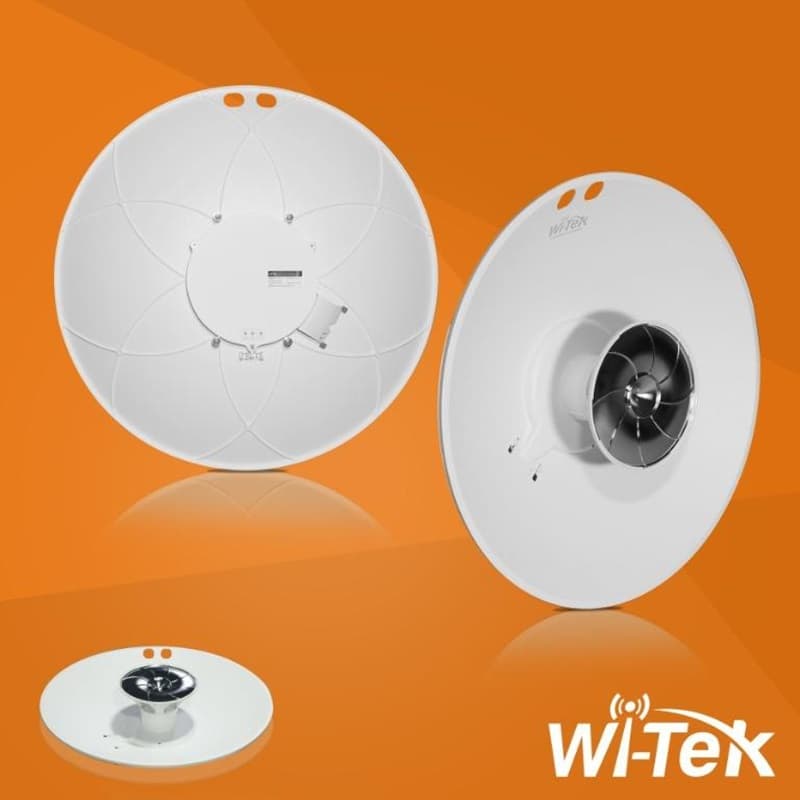 KIT ANTENAS ENLACE WITEK WI-CPE518-KIT 5.8G DISH 15KM 300MBPS WIRELESS CPE FOR CCTV