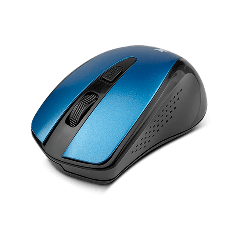 MOUSE XTECH AZUL XTM-315BL OPTICO INALAMBRICO 2.4Ghz