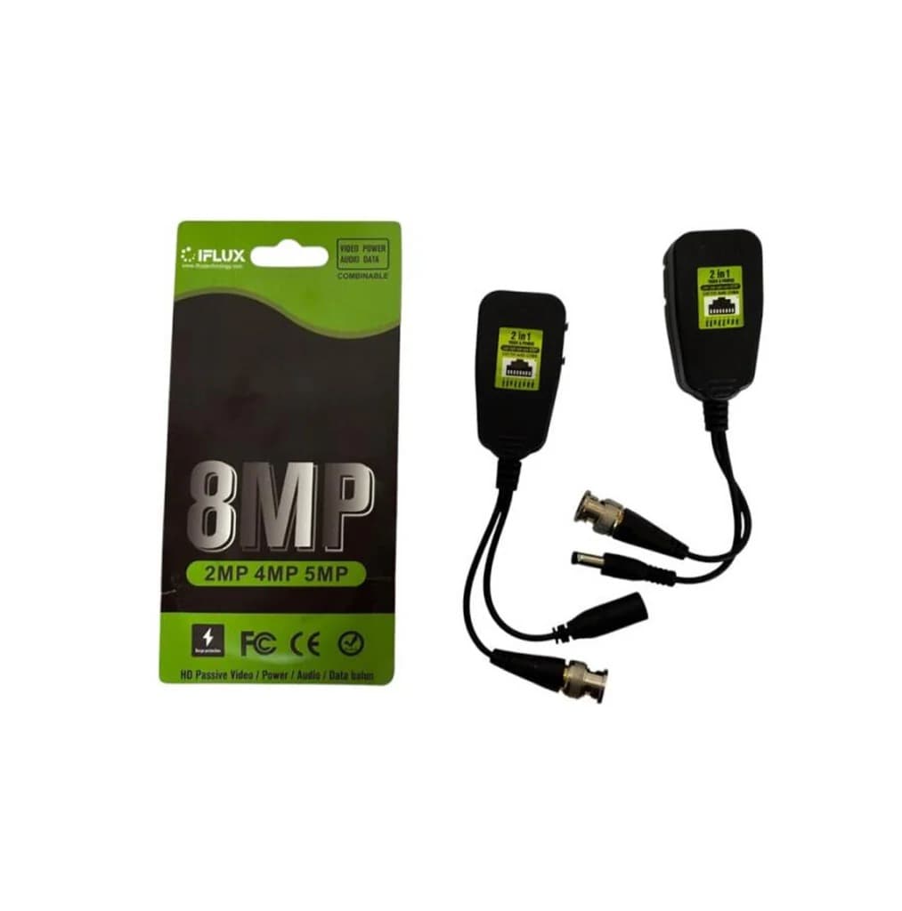 KIT DE BALUN RJ45 P/APLICACIONES DE VIDEO