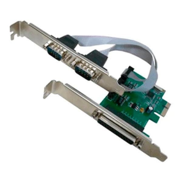 TARJETA DE RED AGILER AGI-5325 PCI-E 2X RS232 1X PARALELO