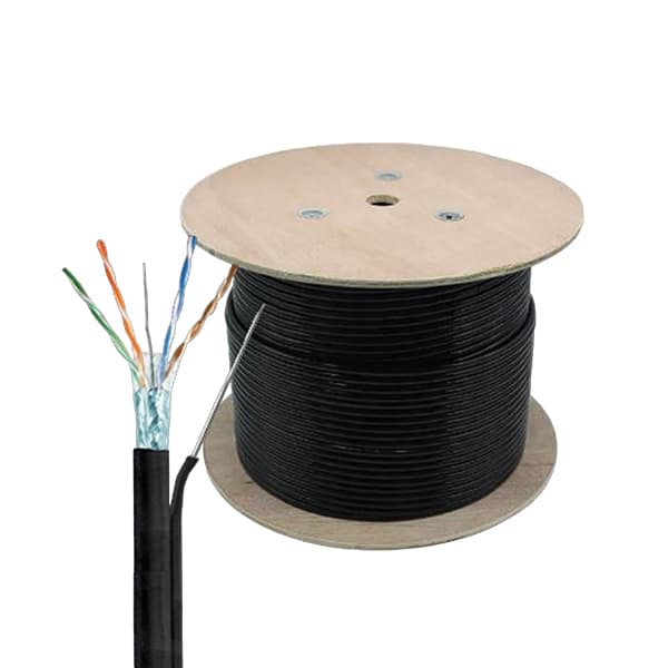 CARRUCHA TEKLINK CAB-TEK6OUTM CAT6 EXTERIOR DOBLE FORRO CON MENSAJERO 305MTS