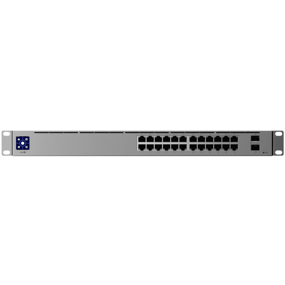 SWITCH UBIQUITI USW-24 POE UNIFI GESTIONADO 24X10/100/1000 16PTOS POE+ 802.3af/at / 95W+ 2X GIGABIT SFP SOBREMESA, MONTAJE RACK