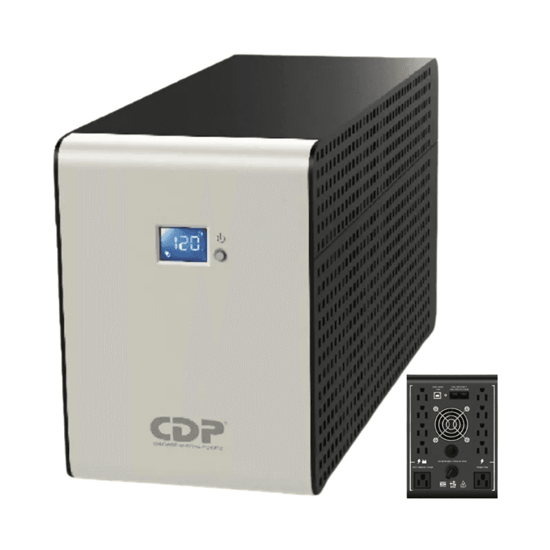 UPS CDP R-SMART 1010 1000VA 500W 120V con 6 Tomas y Protección Eléctrica
