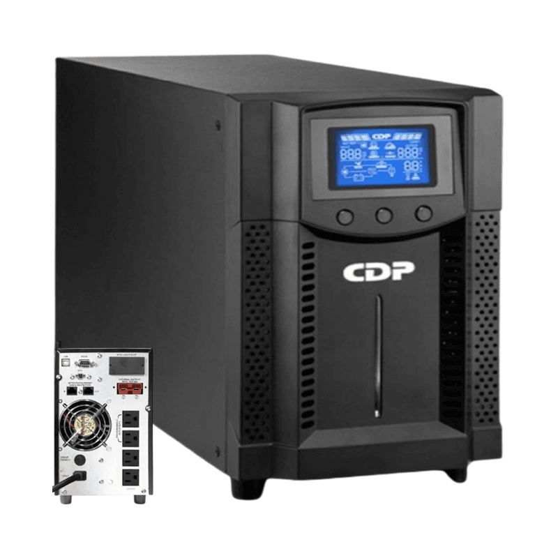 UPS CDP ON-LINE UPO11-1.5AX 1500VOLTS/1350WATTS RECARGA 3 HORAS