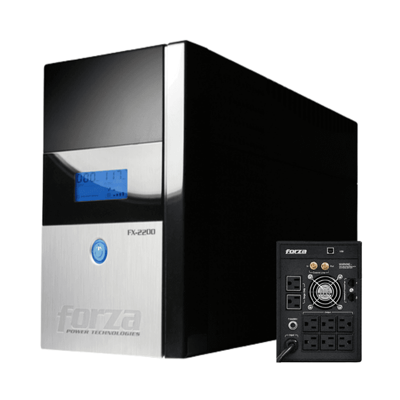 UPS Forza FX-2200LCD 2200VA 1200W 120V Inteligente con LCD y USB