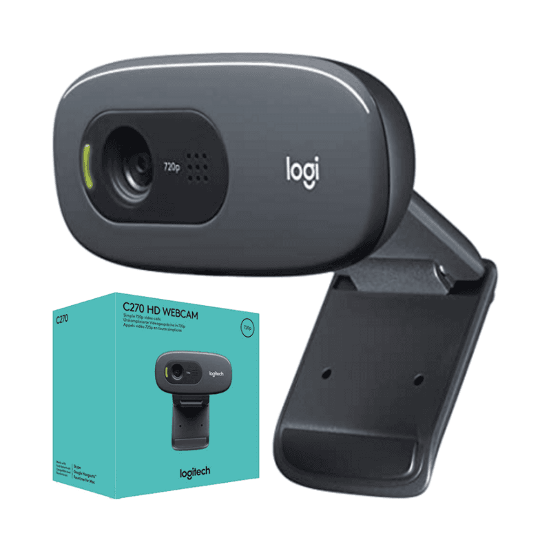 LOGITECH HD WEBCAM C270 COLOR AUDIO USB 2.0 960-000694