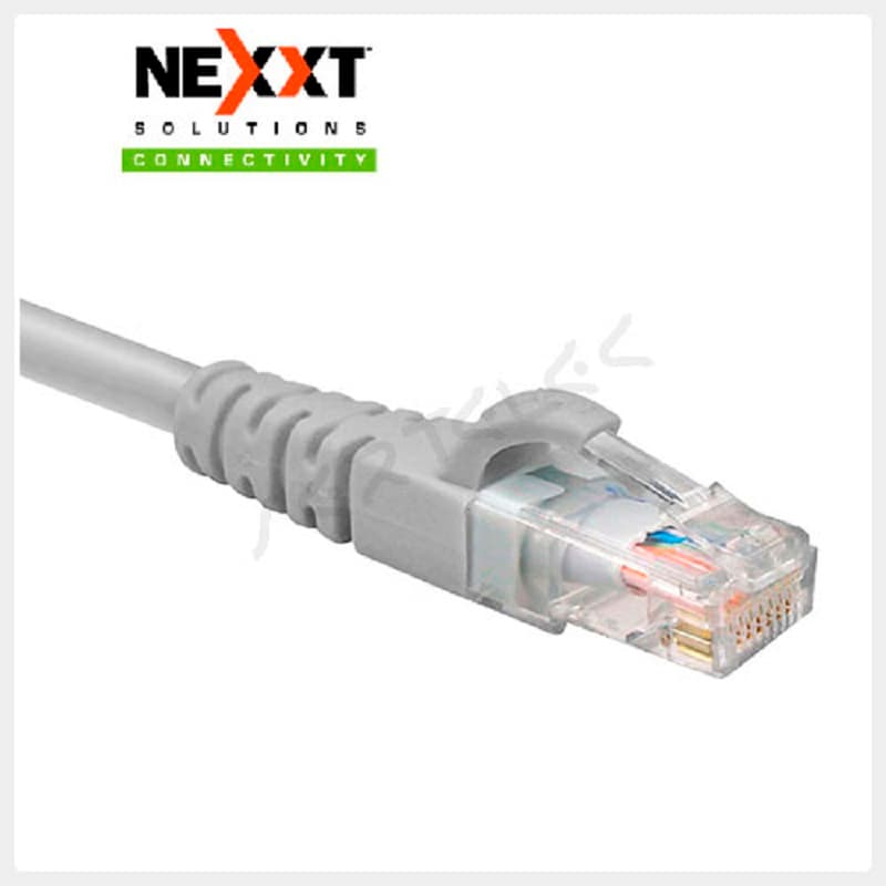 PATCH CORD CAT 6 3FT. 90CMS GRIS NEXXT AB361NXT01