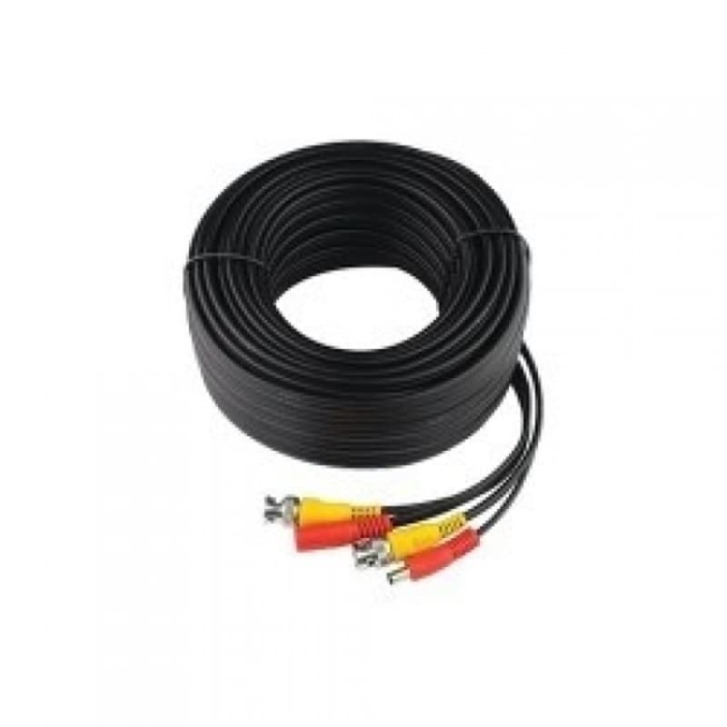 CABLE BNC VIDEO+CORRIENTE 20MTS P/CAMARA ANALOGICA RG5920MTS
